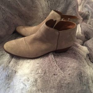Cream booties